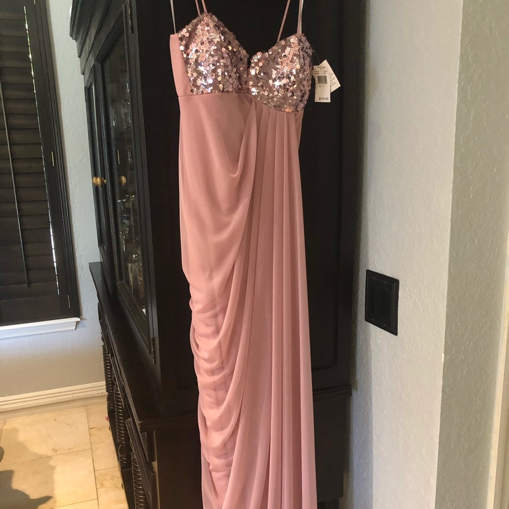 Evening dress- blush